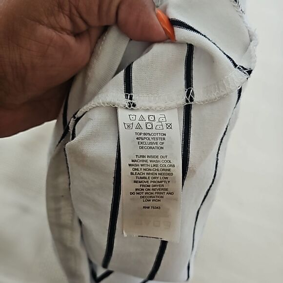 Rachel Zoe Girl's Sequins Top 10-12 Years Old Red/ White - Picture 6 of 16